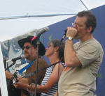 Mark T., Laurie & Joel at the Riverhead Blues Festival